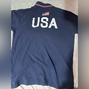 Navy USA Polo Shirt